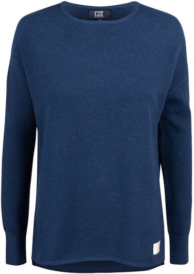 Cutter & Buck Carnation Sweater Dames 355427 - Navy Melange - S