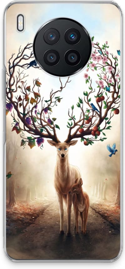 Case Company® - Hoesje geschikt voor Huawei Nova 8i hoesje - Seasons Change - Soft Cover Telefoonhoesje - Bescherming aan alle Kanten en Schermrand