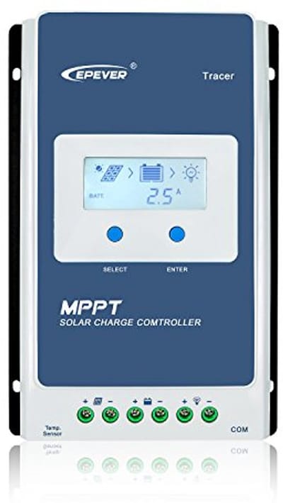 MPPT Laadregelaar 30A 12V 24V voor Zonnepaneel - Max PV 100V