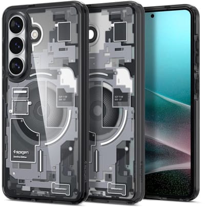 Spigen Hoesje Geschikt voor Samsung Galaxy S26 - Ultra Hybrid MagFit Case - Compatibel met MagSafe / Qi2 - Back Cover Zero One Zwart
