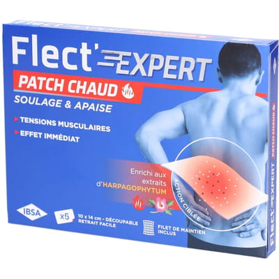 IBSA Flect'Expert Patchs Chauds 5 Unités