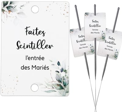 By shayne - Trouwen Labels - Eucalyptus - Wonder Candle Signs - 50 Stuks - Decoratie - Betrouwbaar en stijlvol - Geschikt voor bruiloften - Goud