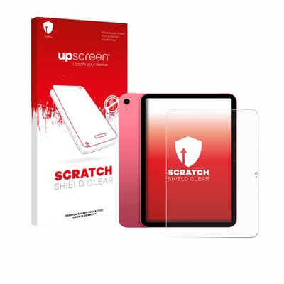 upscreen - Screenprotector voor Apple iPad A16 11" 2025 (Voor+Camera) - Folie Beschermfolie transparant