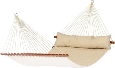 Grote Familie Hangmat - XXL Hangmat Duo - Ontspannen in de tuin - Handgemaakt katoen - 280 x 180 cm