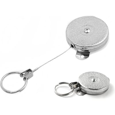 Key-Bak Retractor 487HD - 120cm rvs koord - draagkracht 225 gram