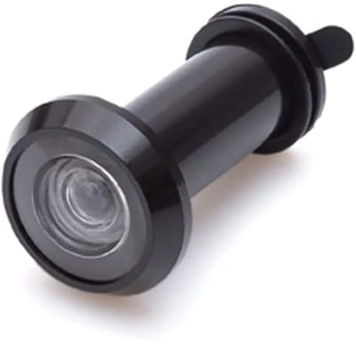 Dulimex Deurspion zichtveld 200° Ø16 mm 35-60 mm zwart