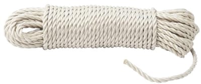 Weerbestendig Polypropyleen Touw 25m - Universeel voor Tuinieren en Watersport - Beige - Diameter 6mm