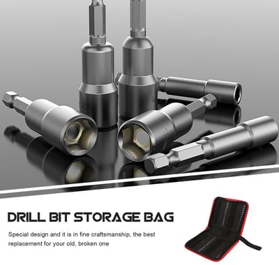 Dailygoods - Batch-opbergtas - gereedschapstas - draagbaar en handig - 22,8 x 22,8 x 22,8 cm - organizer voor boormachines - geschikt voor sch...
