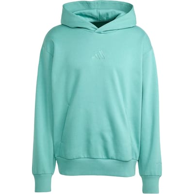adidas ALL SZN Fleece Fleecetrui Heren Turquoise - Maat L