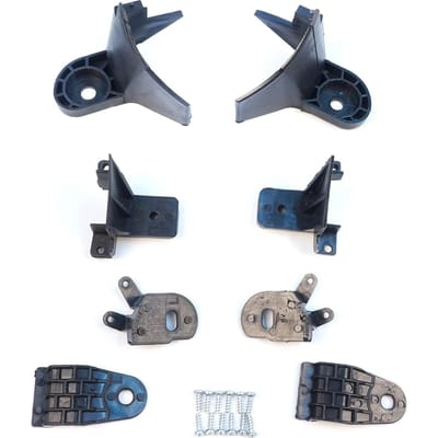 BHL554+BHL555 Koplamphouder Montage Reparatiebeugel Lipjes Set Linker Rechterkant voor Renault Symbol MK3 Facelift 2017-Op 260609154R 260102037R