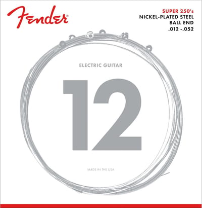 Fender 250H Snaren voor Elektrische Gitaar (12-52) Heavy