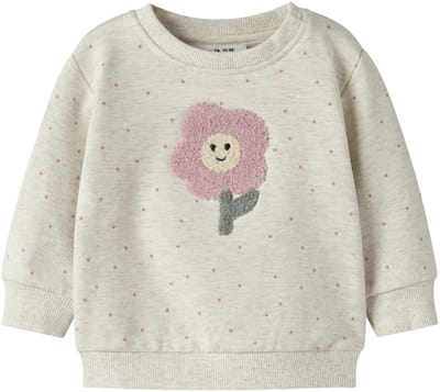 NAME IT- NBFLUELLE LS SWEAT BRU - Meisjes - Sweatshirt