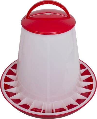 Olba Voersilo Plastic Rood - Voerbak - 10 kg
