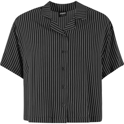 Korte mouwen viscose blouse voor dames Urban Classics Resort