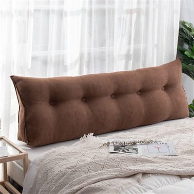 Hoofdbordkussen - Leeskussen Bed - Comfortabel Ontspannen - Afneembaar Ontwerp - Diverse Maten