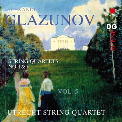 CD A. GLAZUNOV - Complete Strijkkwartetten  MDG60317362 Japan Klassiek Gebruikt gray