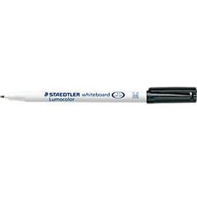 STAEDTLER Lumocolor� whiteboard pen 301 – zwart – doos met 10 stuks