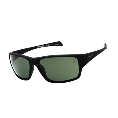 Timberland Matte gepolariseerde herenzonnebril (Zwart/Groen)