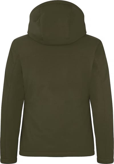 Clique Padded Hoody Softshell Women 020953 - Mistgroen - M