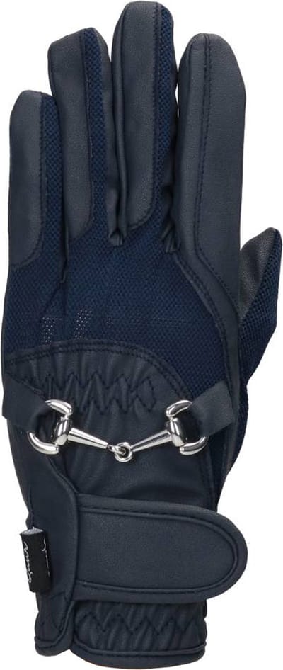 Quur Handschoenen Quur Qbits Donkerblauw-zilver - XS