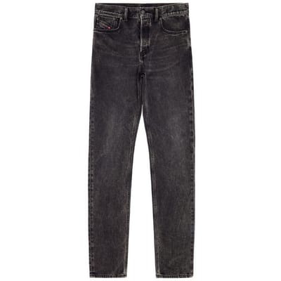 Diesel Heren D-Sark Washed Jeans (Zwart)