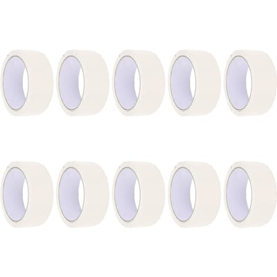 10 STUKS Witte Masking Tapes Muurschildering Naad Beveiligingsstickers voor Tegel Glas Hout Plastic Metaal white