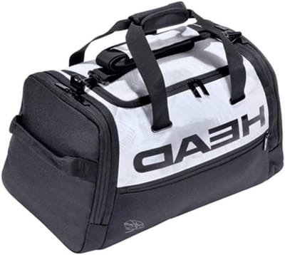 Sac Head Djokovic Duffle Noir Et Blanc