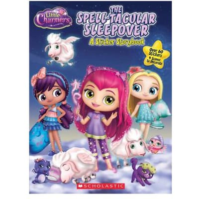 The Spell-Tacular Sleepover (Little Charmers: Panorama Sticker Storybook) - Meredith Rusu