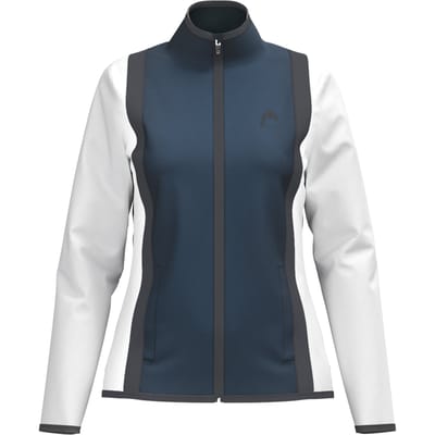 HEAD Club 25 Jacket Dames Trainingsjack Dames-Donkerblauw,Wit