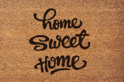 Kokosmat Home Sweet Home - 40x60cm