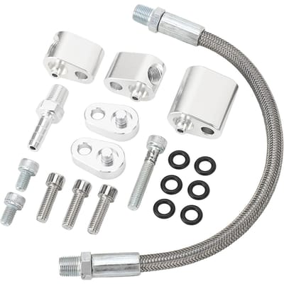 Koelvloeistof Overloopslang Kit Robuust Stabiel Betrouwbaar Anti-Veroudering Gasklephuis Bypass Slang Kit Voor LS