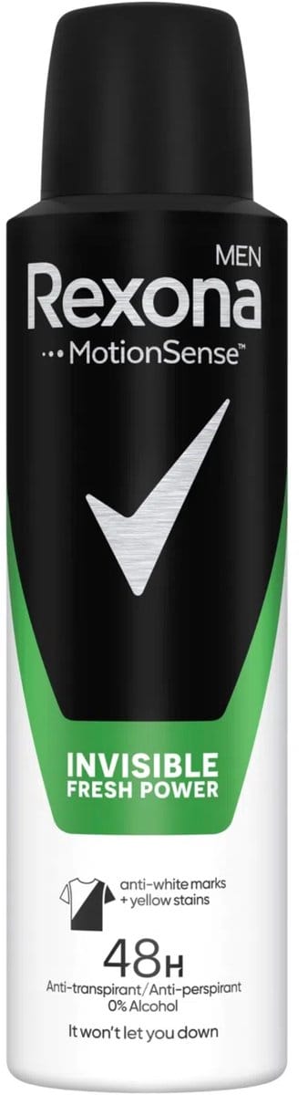 Rexona Men Onzichtbare Frisse Kracht - Antitranspirant Spray - 150 ml - 7-in-1 Formule