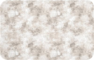 WC mat 80x50 cm - Antislip - Organisch - Patroon - Gemêleerd - Toiletmat - Vloermat - Douchemat - Toilet tapijt - Toiletmatten