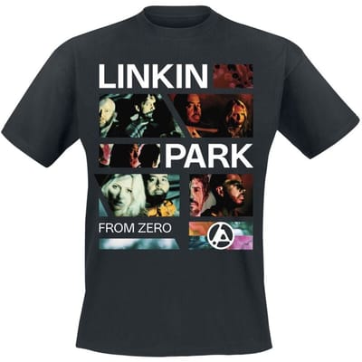 Linkin Park T-shirt - From Zero Radiant - S tot 4XL - voor Mannen - zwart