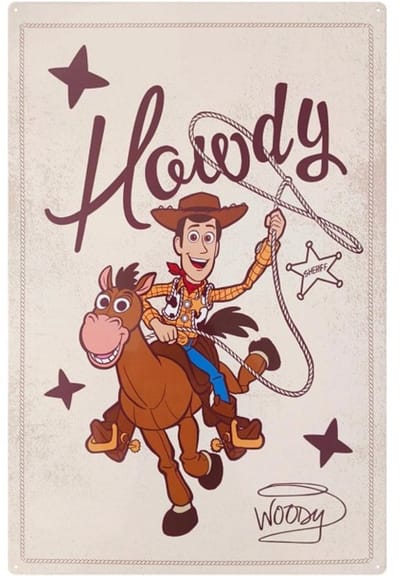 Disney Home Wandbord XXL - Toy Story - Howdy Woody