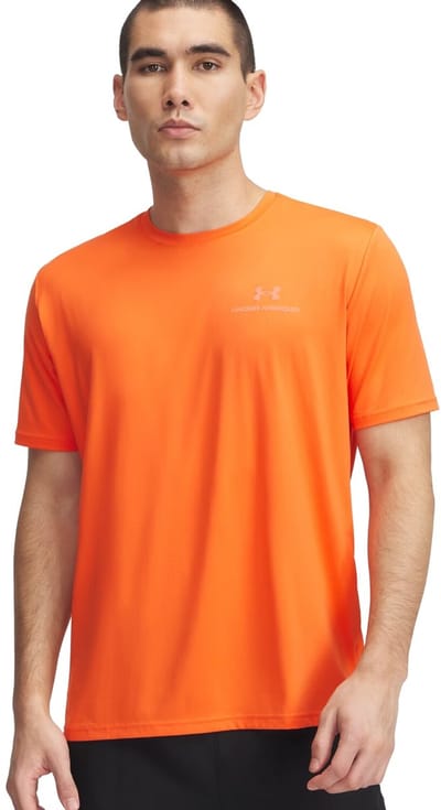 Under Armour Vanish Energy Heren T-shirt 1383973-847 - Kleur Oranje - Maat XXL