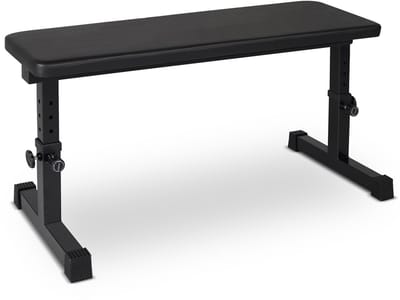 Merax Flat Weight Bench - Verstelbare Halterbank - Comfortabele Fitnessbank - Stevige Stalen Constructie - Geschikt voor Krachttraining en Thuisgebruik
