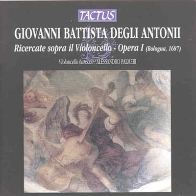 Alessandro Palmeri - Antoni: Ricercate Per Violon (CD)