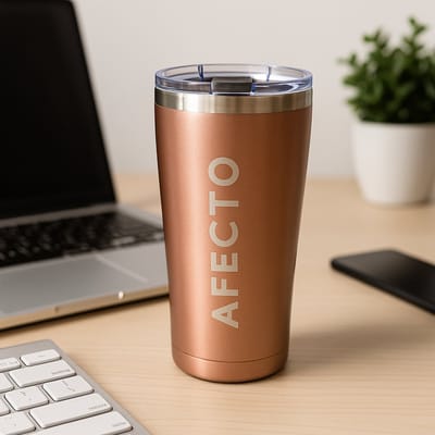 KOFFIE TO GO BEKER | COFFEE TO GO GOUD/ ROZE