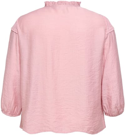 ONLY CARMAKOMA - CARSIMME 3/4 V-NECK SHIRT WVN - Meisjes - Blouses