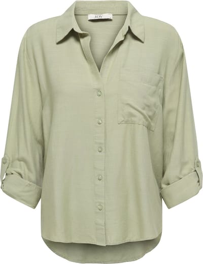 JDY - JDYCAYA LINEN LOOSE L/S SHIRT WVN NOOS - Dames - Blouses