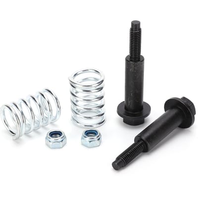 Uitlaat Veerbout Kit Fix Reparatie Gereedschap Auto Modificatie Accessoire Vervanging voor 35129 white
