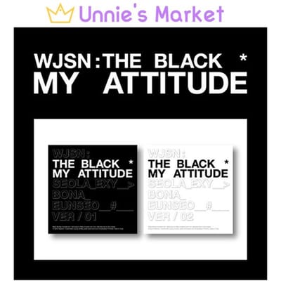 WJSN Album [THE BLACK] Random Ver,No poster gray