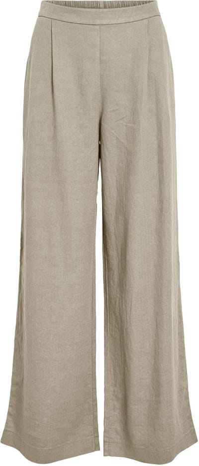 Vila Broek Vijolanda Hw Pleated Pants - Noos 14089679 Feather Gray Dames Maat - W36