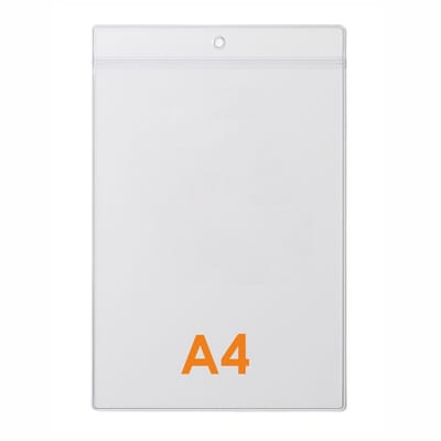 10 stuks - A4 Prijskaarthoesje / Meubelkaarthoes / Kaarthouder / Badgehouder - Type PHS-A4-Staand