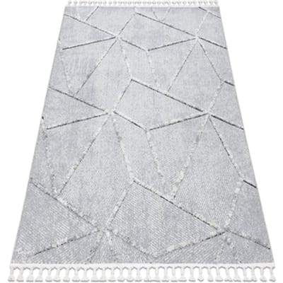 Kleden Rugsx Tapijt SEVILLA Z791C mozaika grijs / wit 80x150 cm