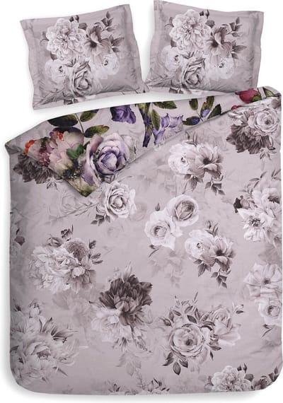 Heckett & Lane Samia Dekbedovertrek - Tweepersoons - 200x200/220 cm - Katoen Satijn - Pink