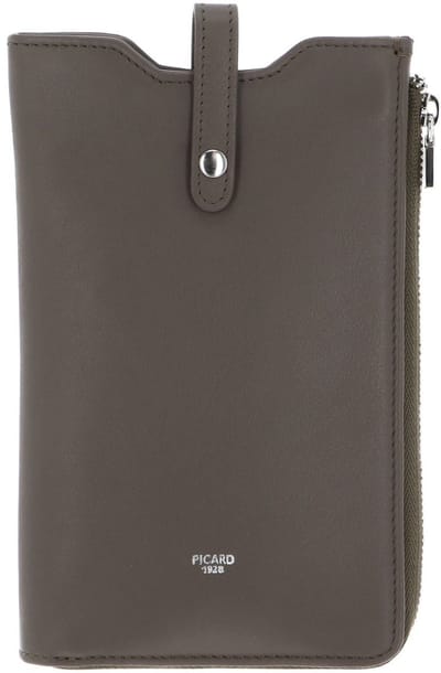 PICARD telefoontasje schoudertas Bingo Mobile Phone Pocket Gravel Taupe