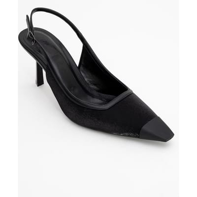 Alive Satijnen Spitse Pump (Dames)