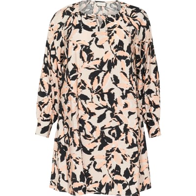 Damesjurk met lange mouwen KAFFE Curve Paca